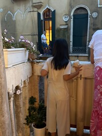 Shared balcony