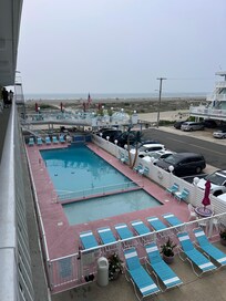 View of the pool at Paradise ocean resort