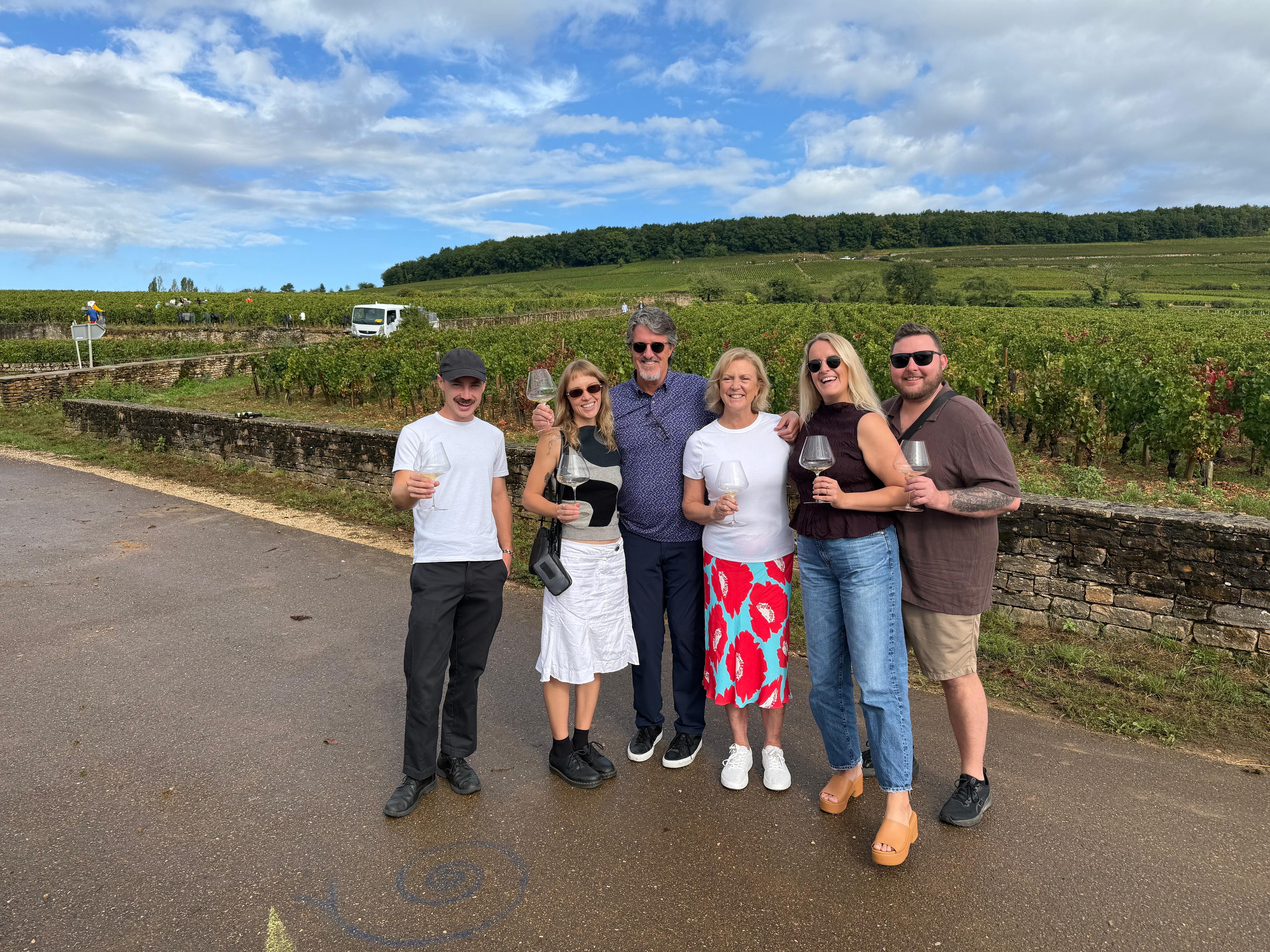 Wine tasting in Burgundy