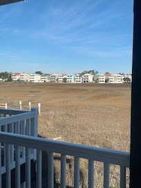 View over the marsh
