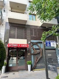 Fachada externa do hotel