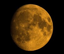 Moon shot from the balcony
