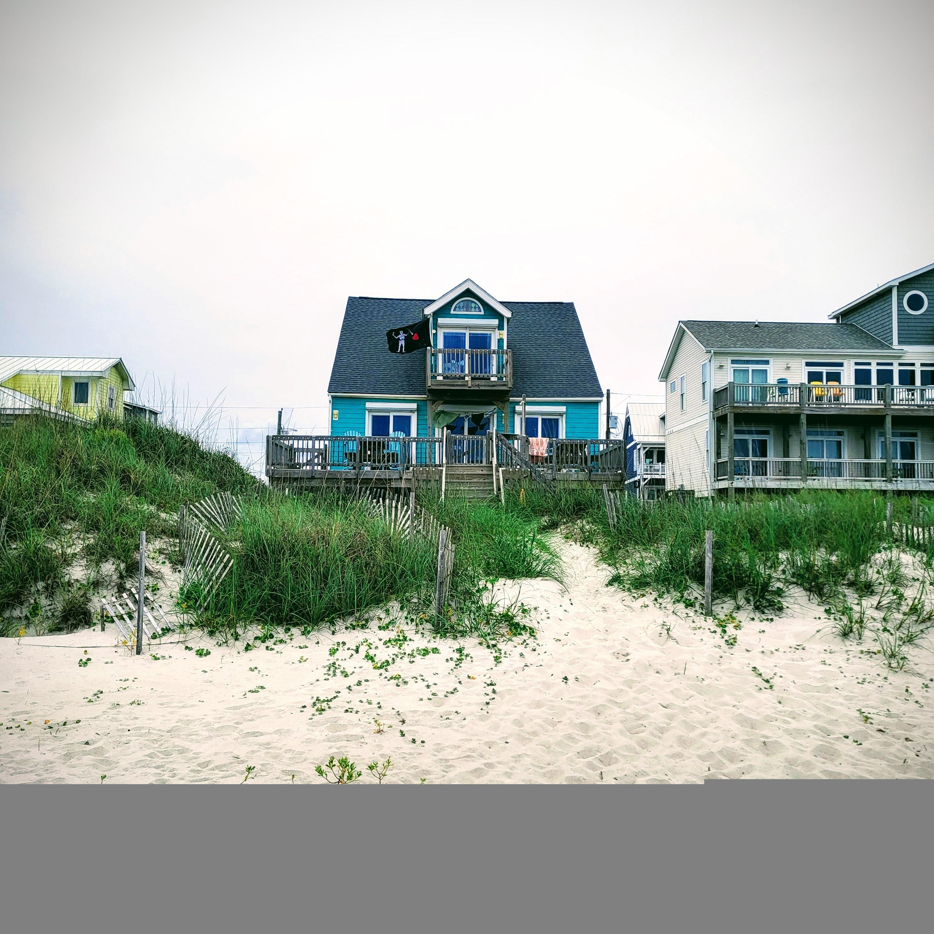 View from the beach