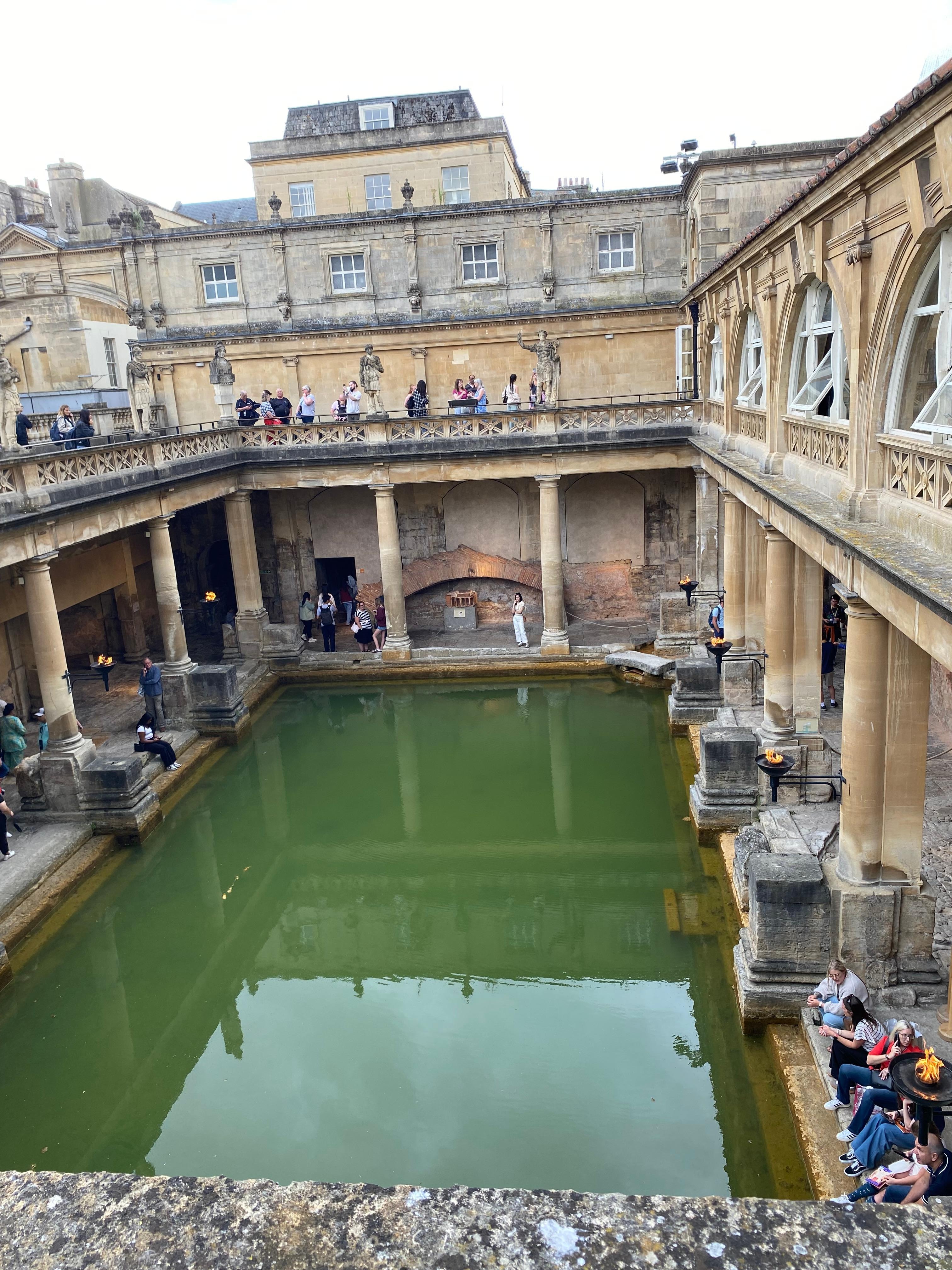 Roman Baths museum just a few blocks away