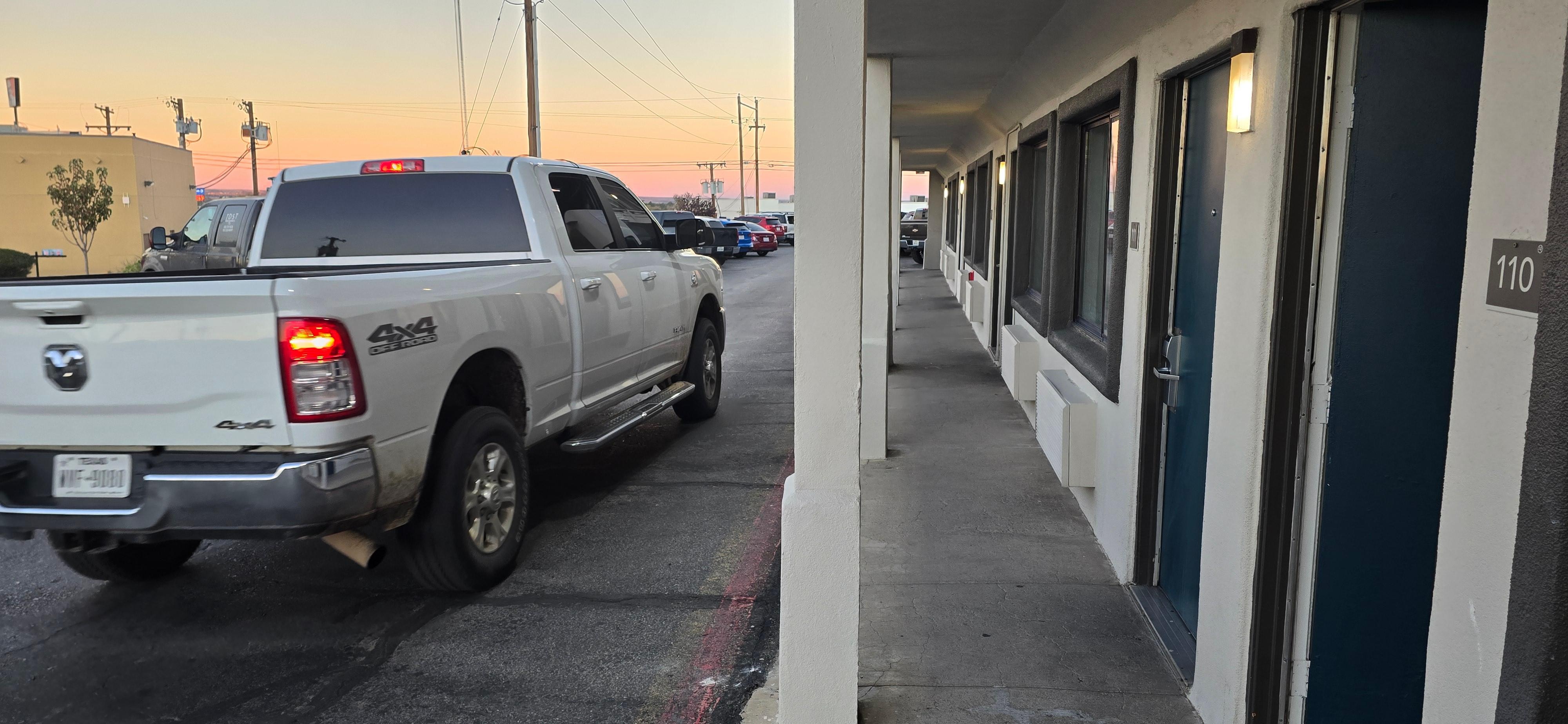 Diesel and exhaust smell/noise directly into rooms