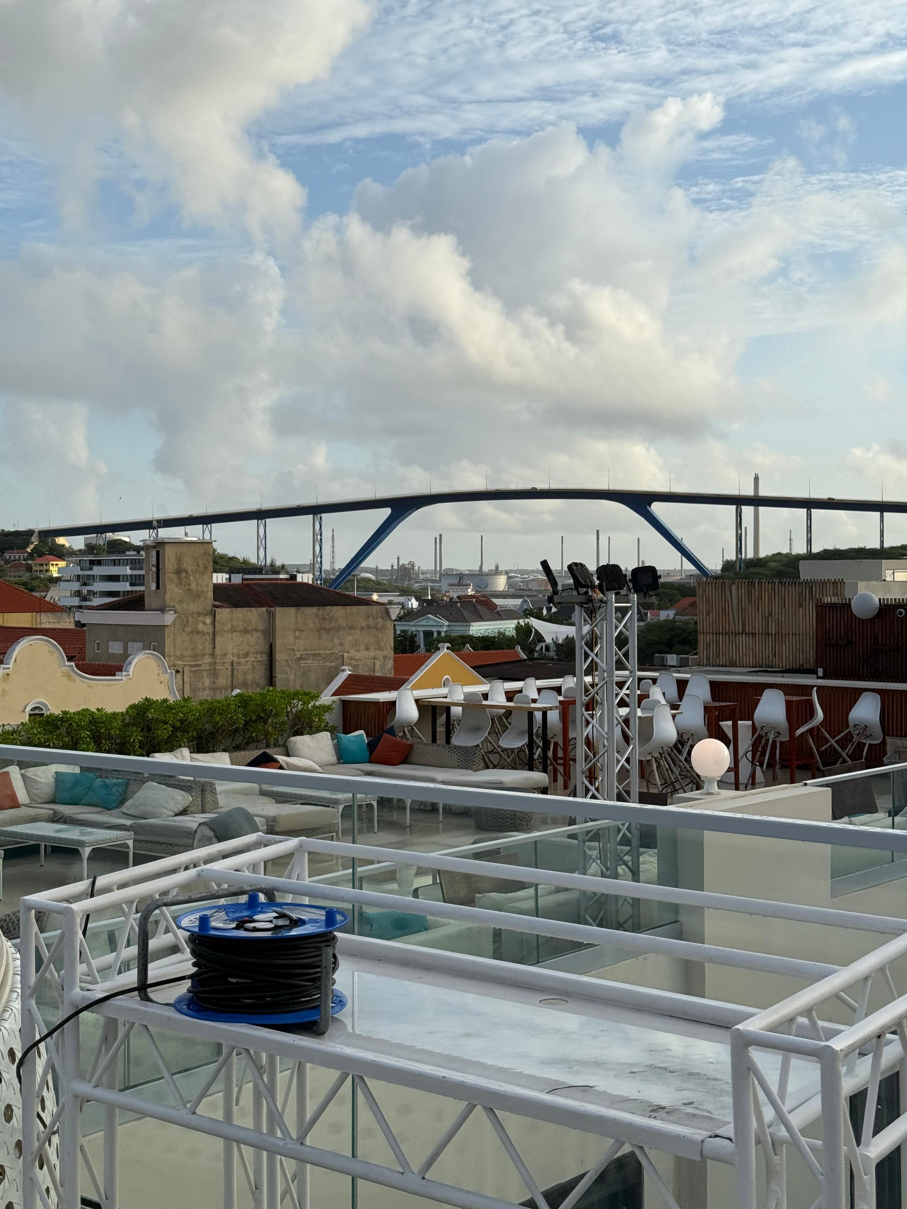 View from the top floor