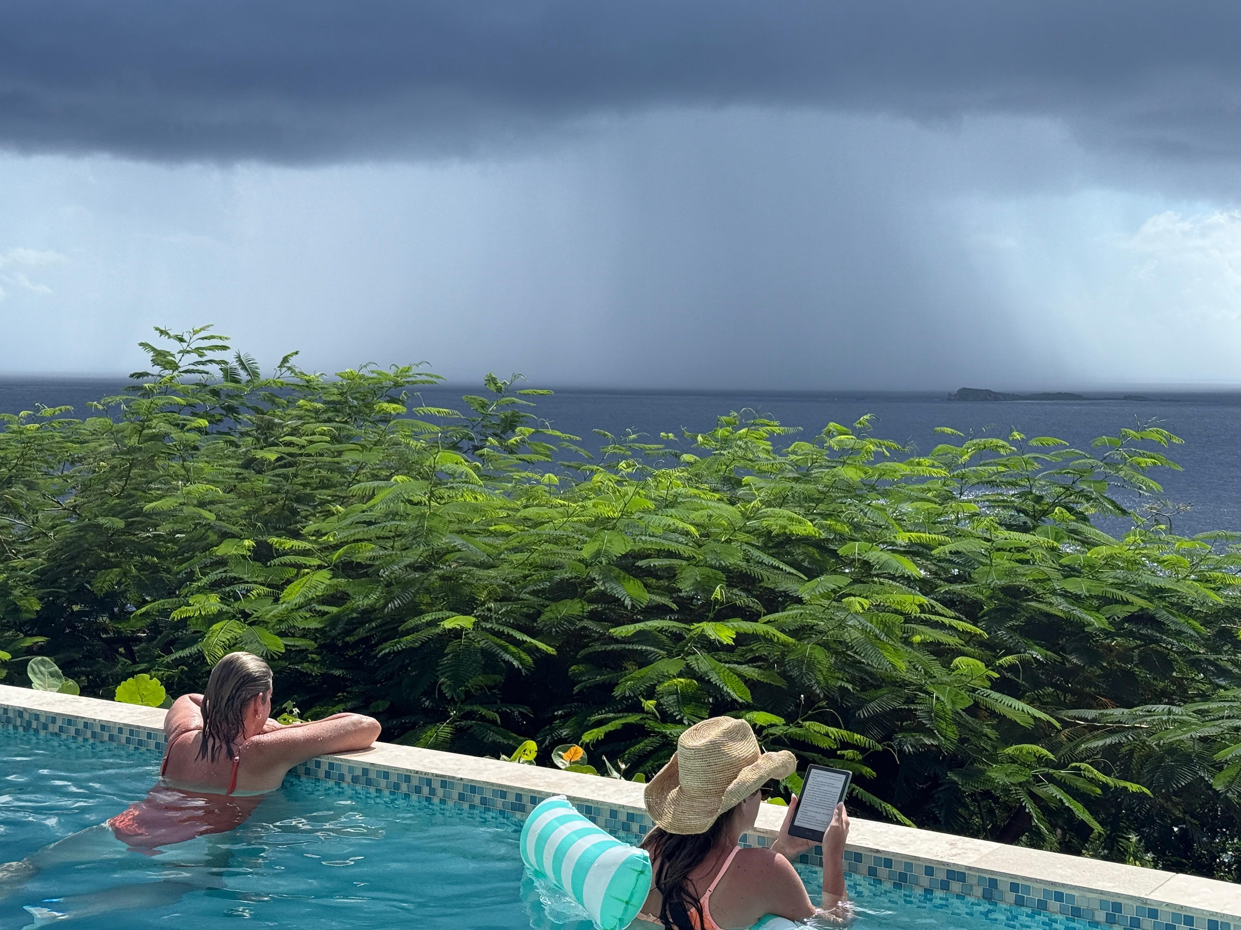 Great view from the pool 