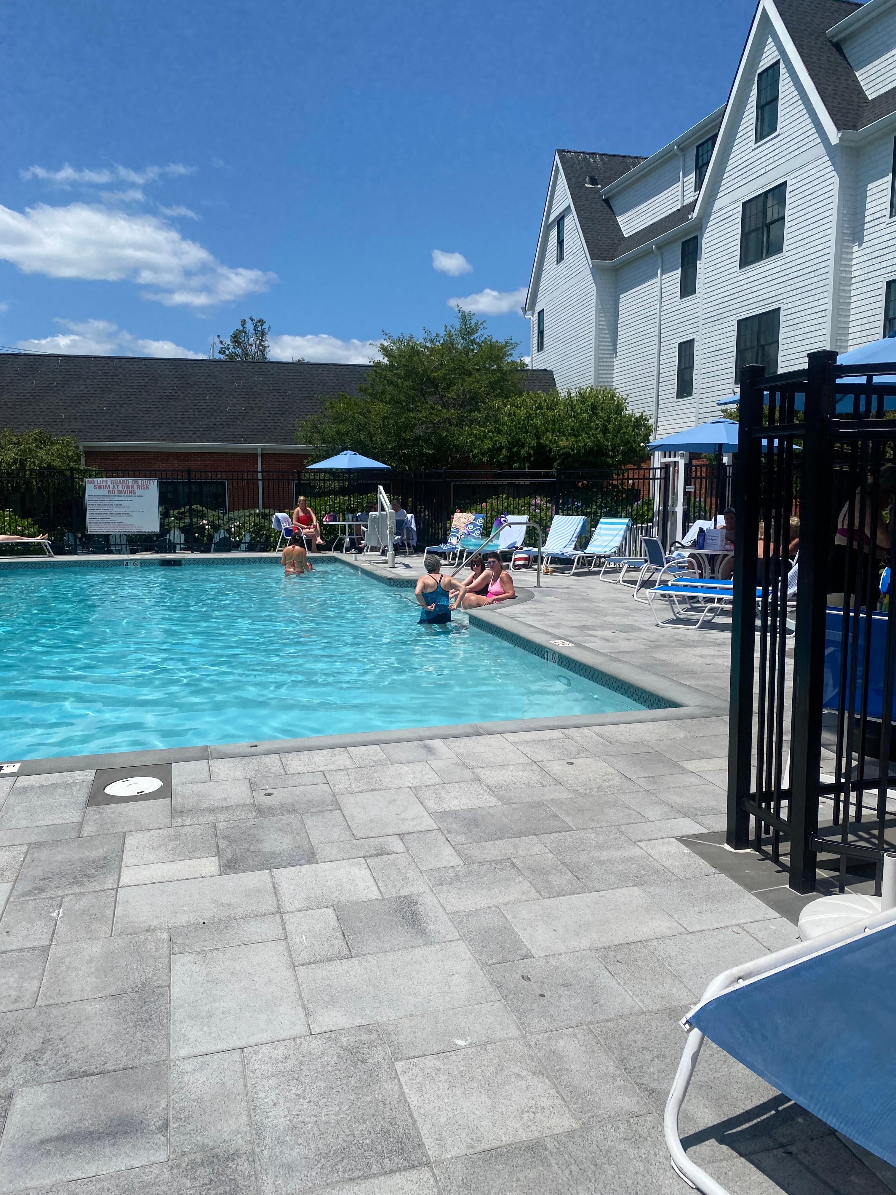 Pool area. 