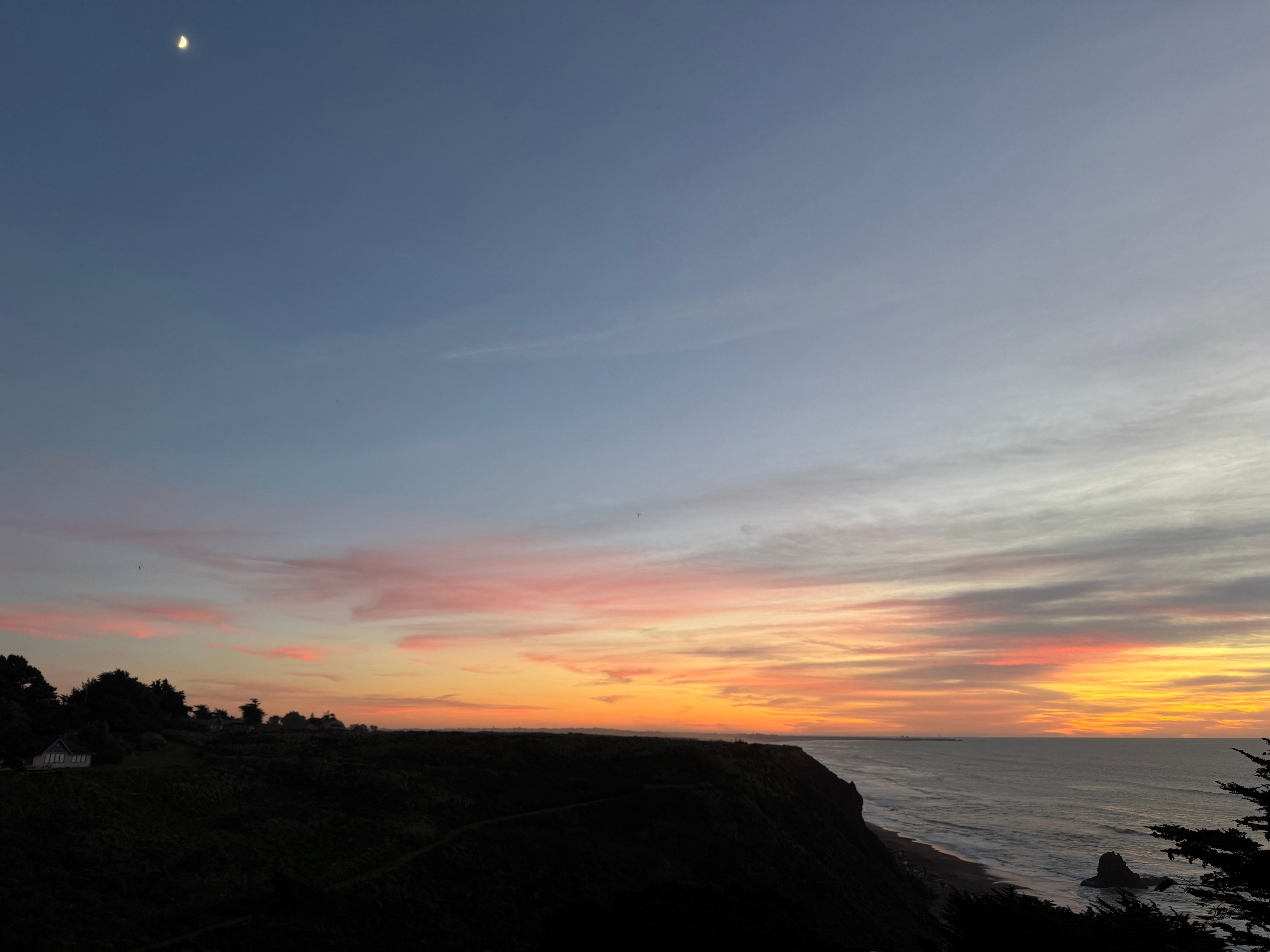 Twilight from the balcony