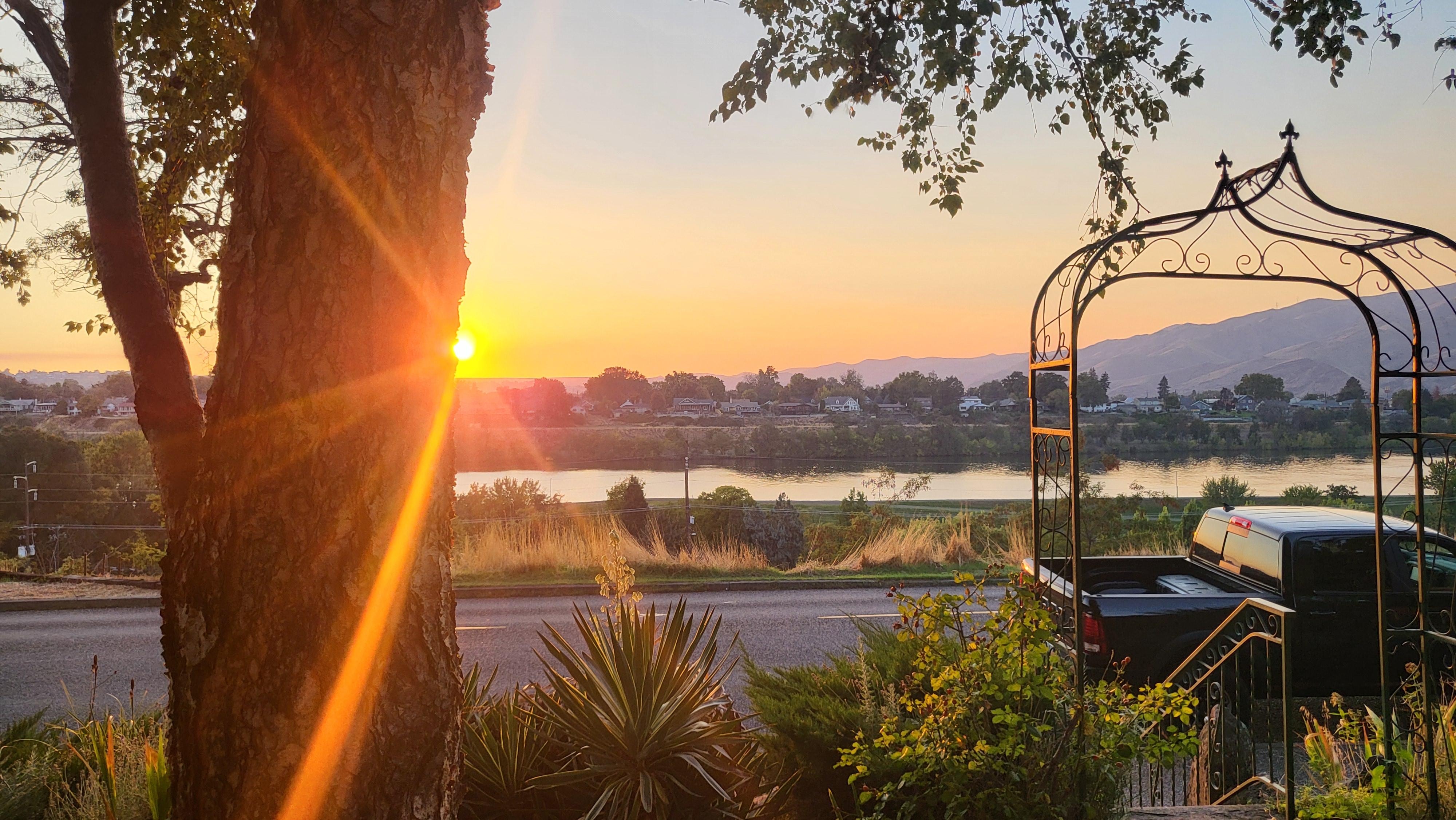 Amazing sunset views