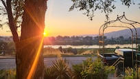 Amazing sunset views