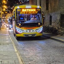 Even got the Batman Bus driving by your door😊