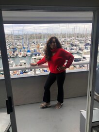 View of the Marina from our room on the second floor