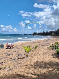 Amazing beach with perfect waves for boogie boarding.