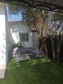 Coin salon de jardin