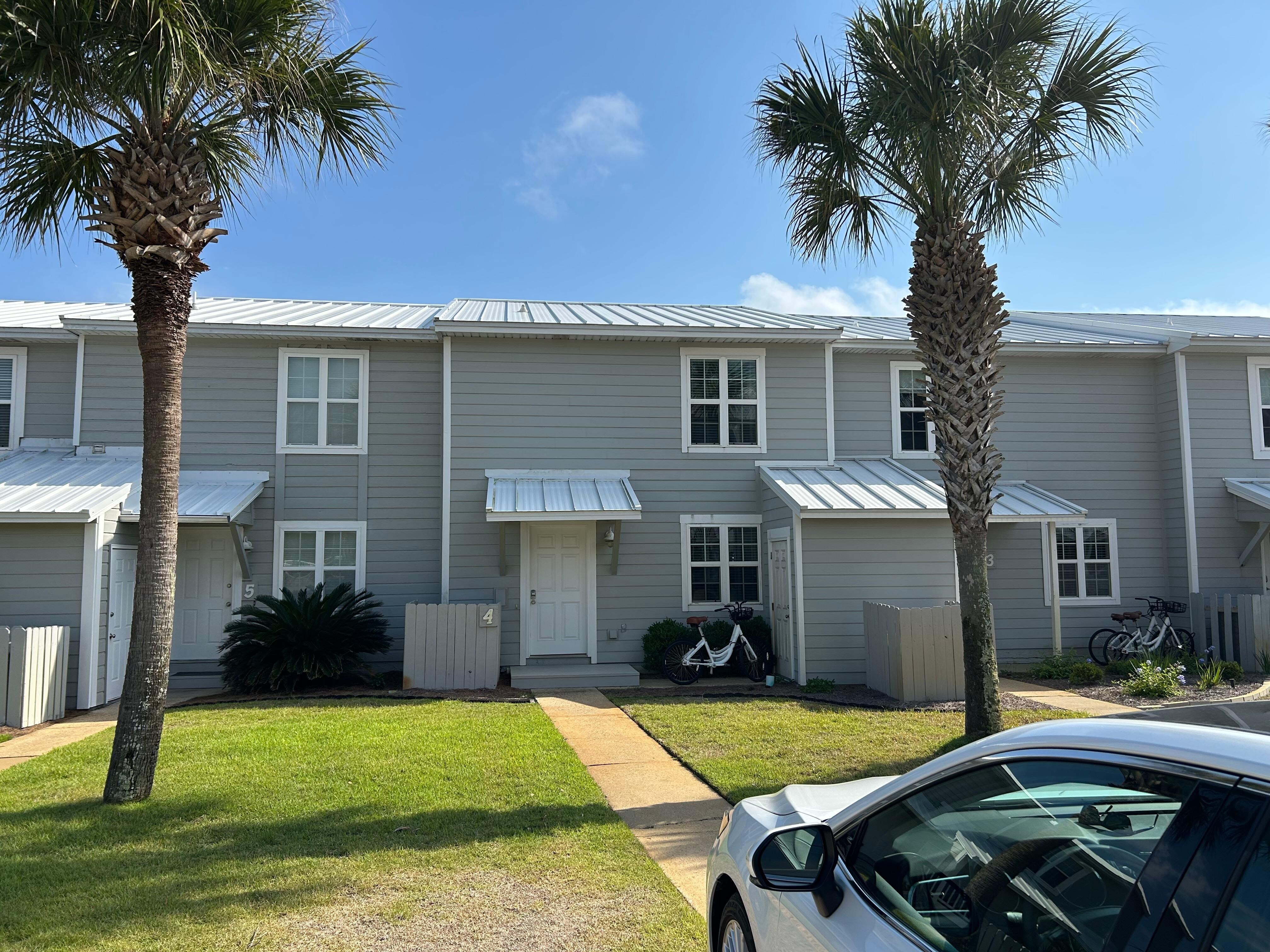 Parking area on backside of condo 