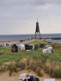 Strandspaziergang zur Kugelbake.