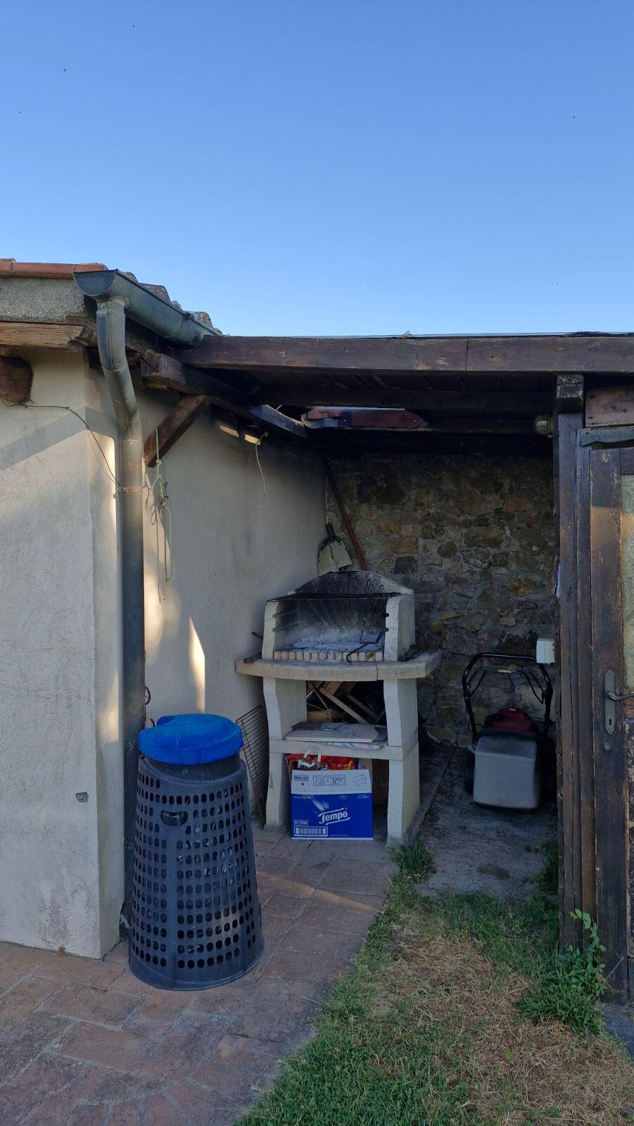 Grillplatz neben dem Schlafzimmer, Brandschutz ein Fremdwort