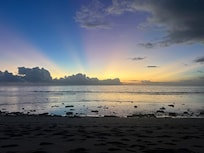 From sunset beach.