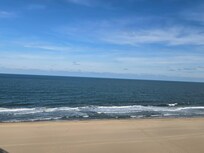 Ocean front view from the room