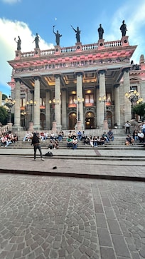 A few steps from the hotel