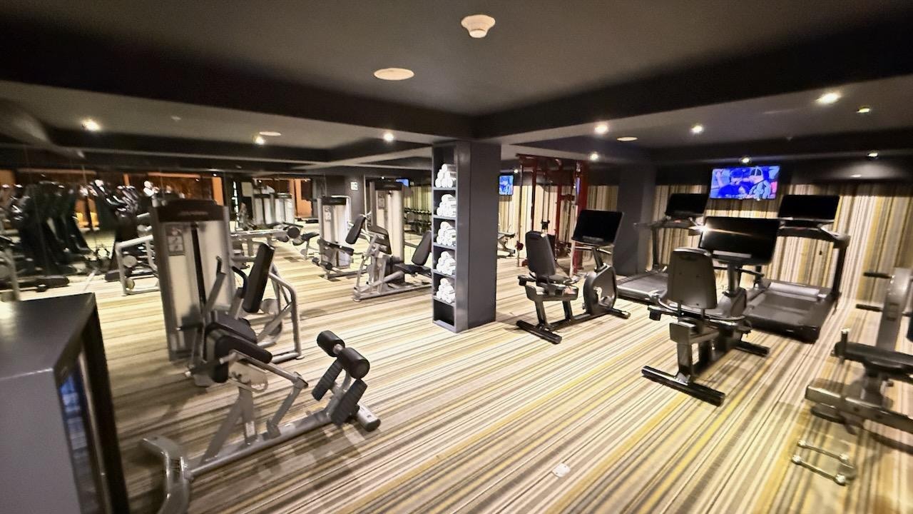 Fitness Center.  Well equipped and great