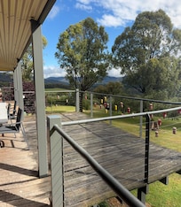 Views from the deck.