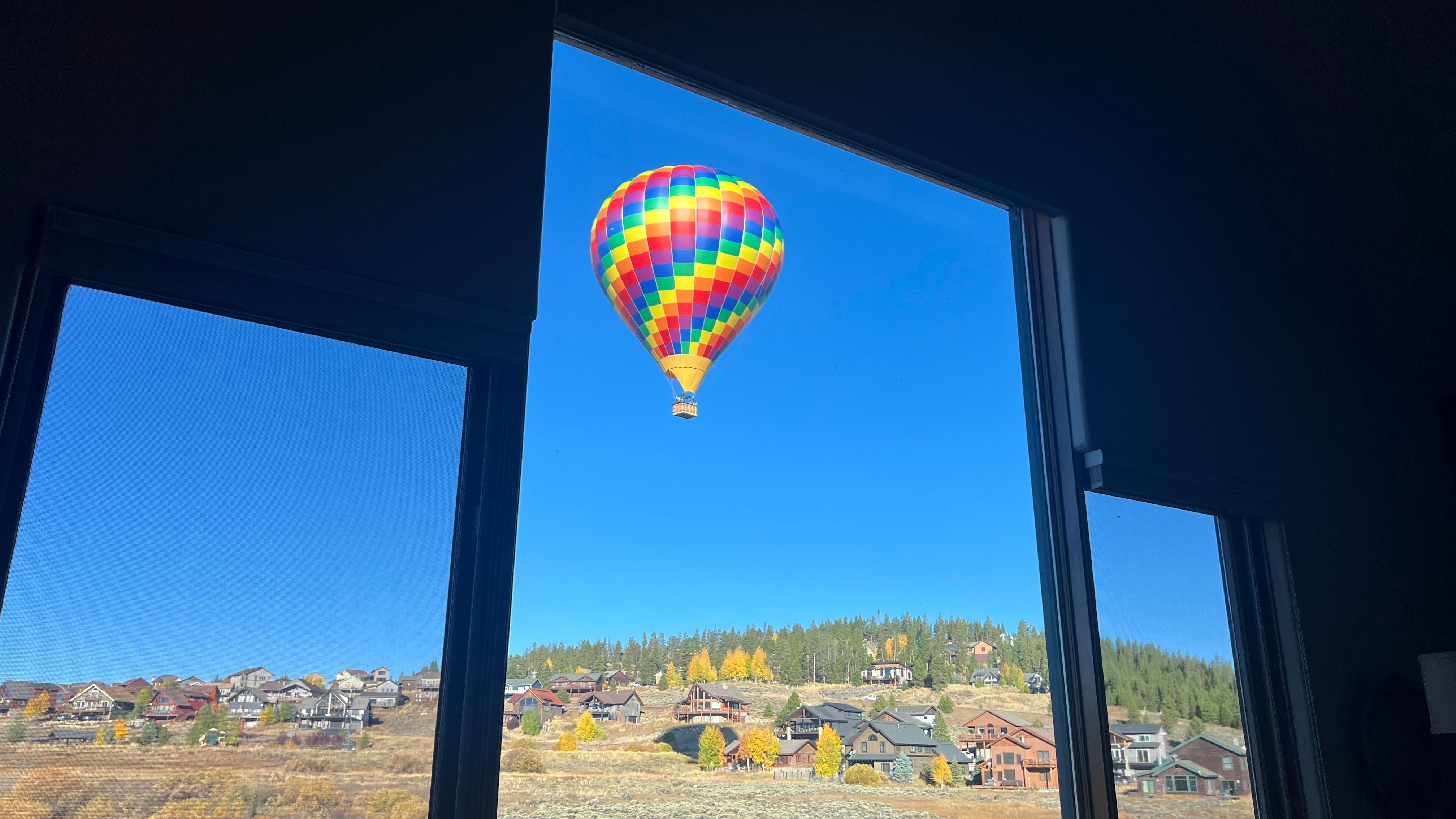 View from living room window one morning 