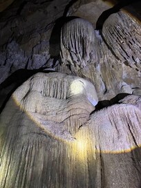 the caves at barton creek. amazing excursion and a must-see place in belize.