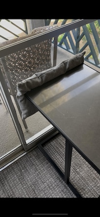 The had to hold the glass doors together so the air couldn’t blow in.