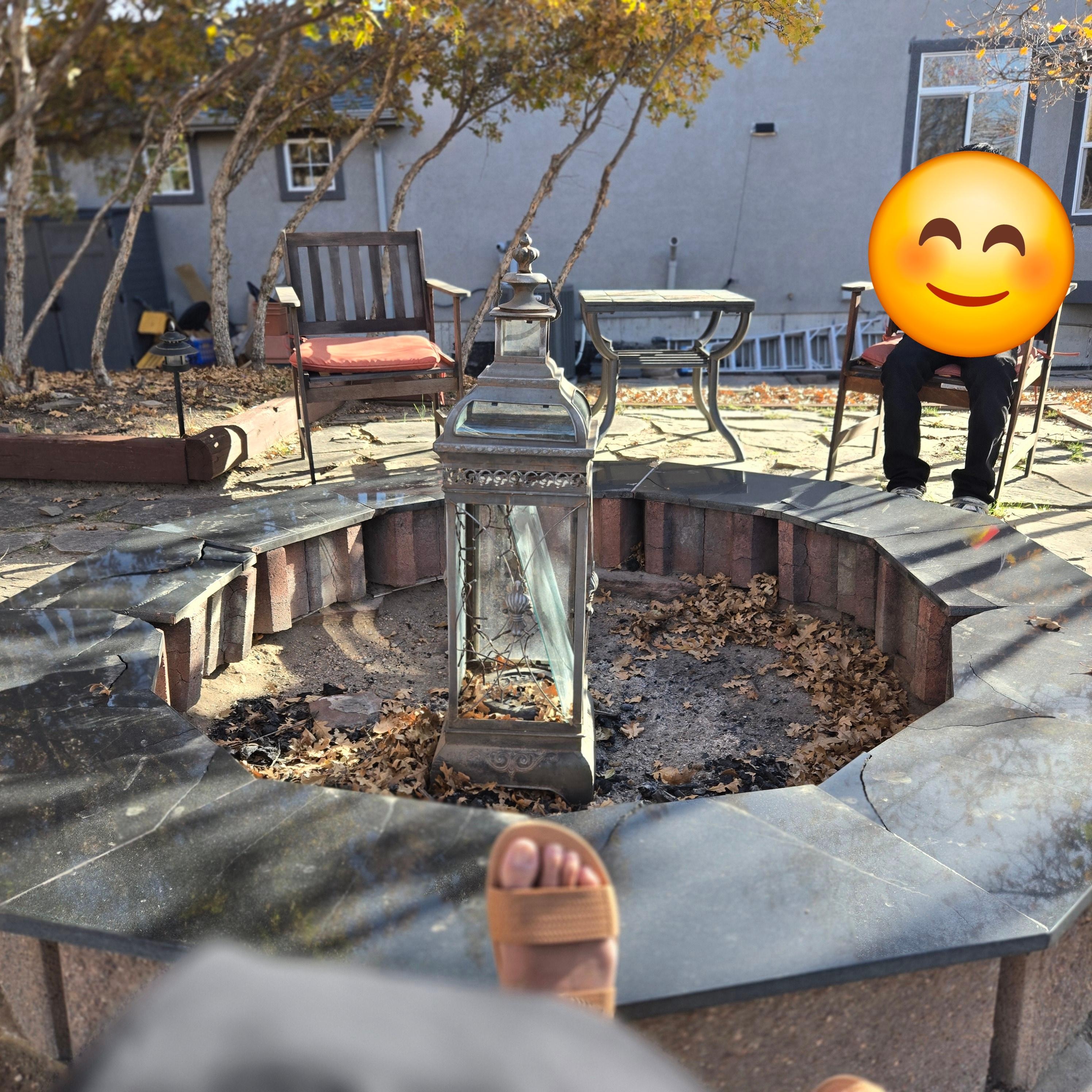 A variety of places outside to hangout & enjoy the natural environment 