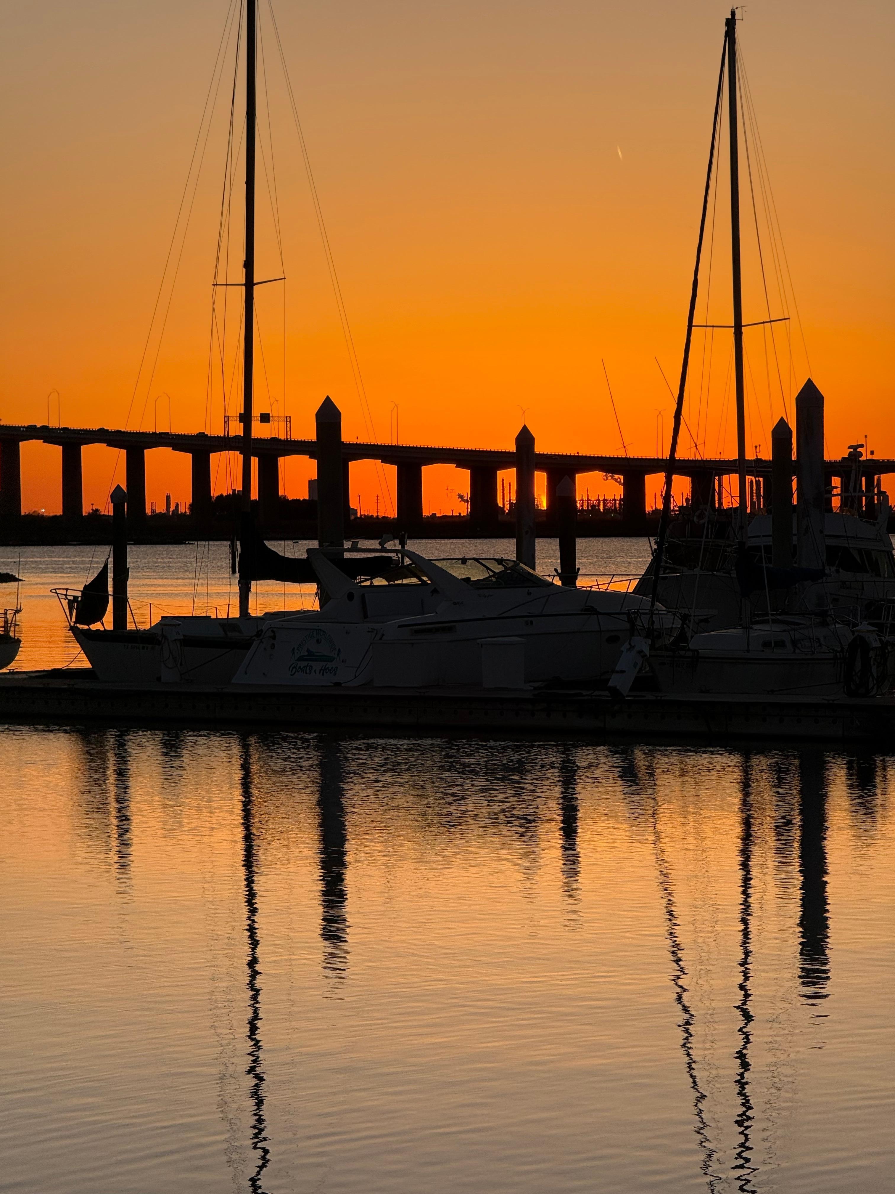 The marina next door. 