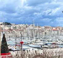 View of Old Port from our balcony