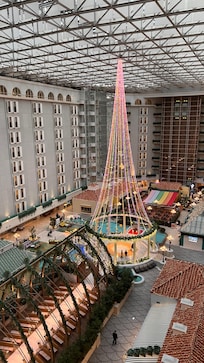 Main floor view from the top