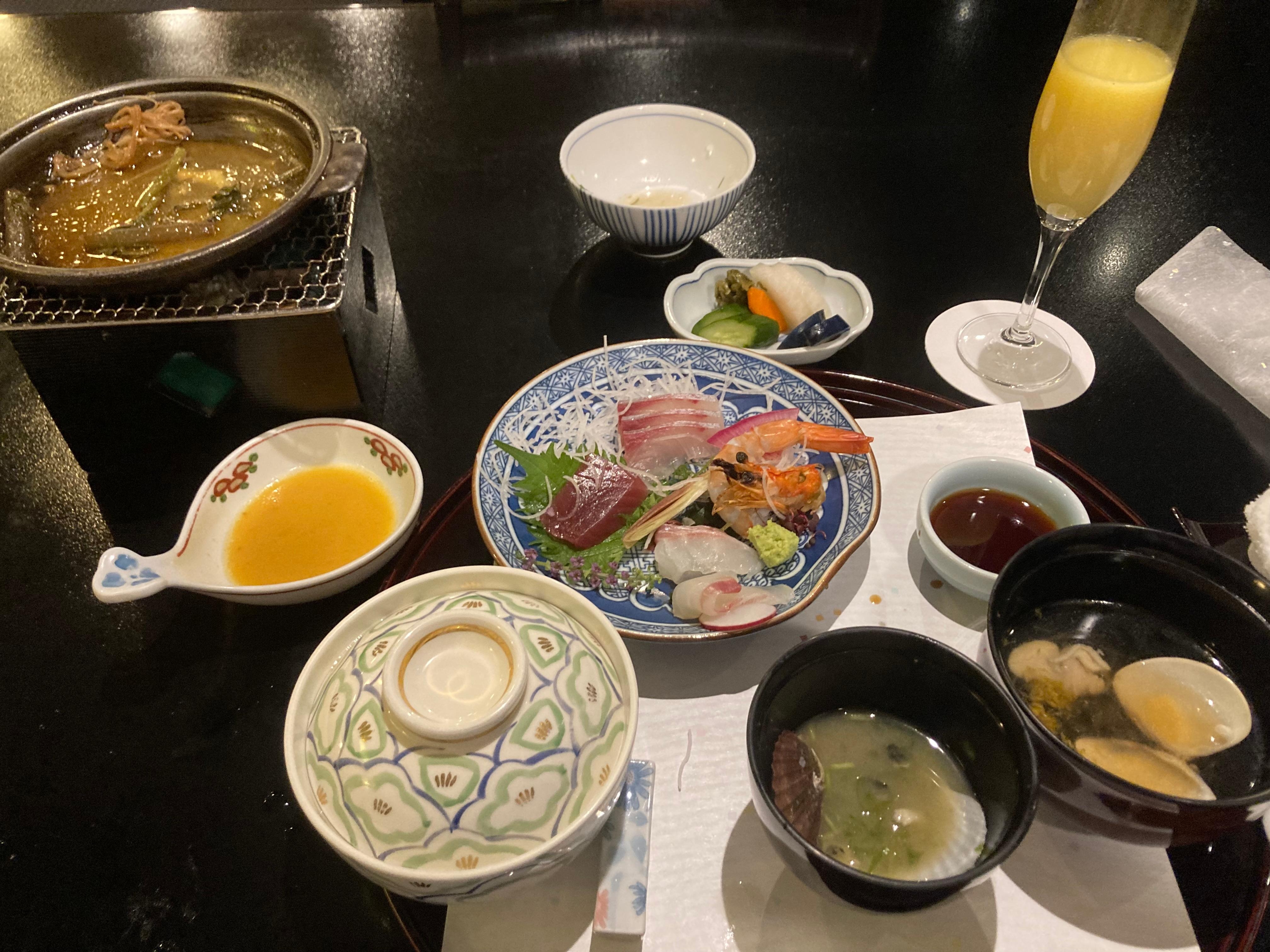 The Japanese restaurant
