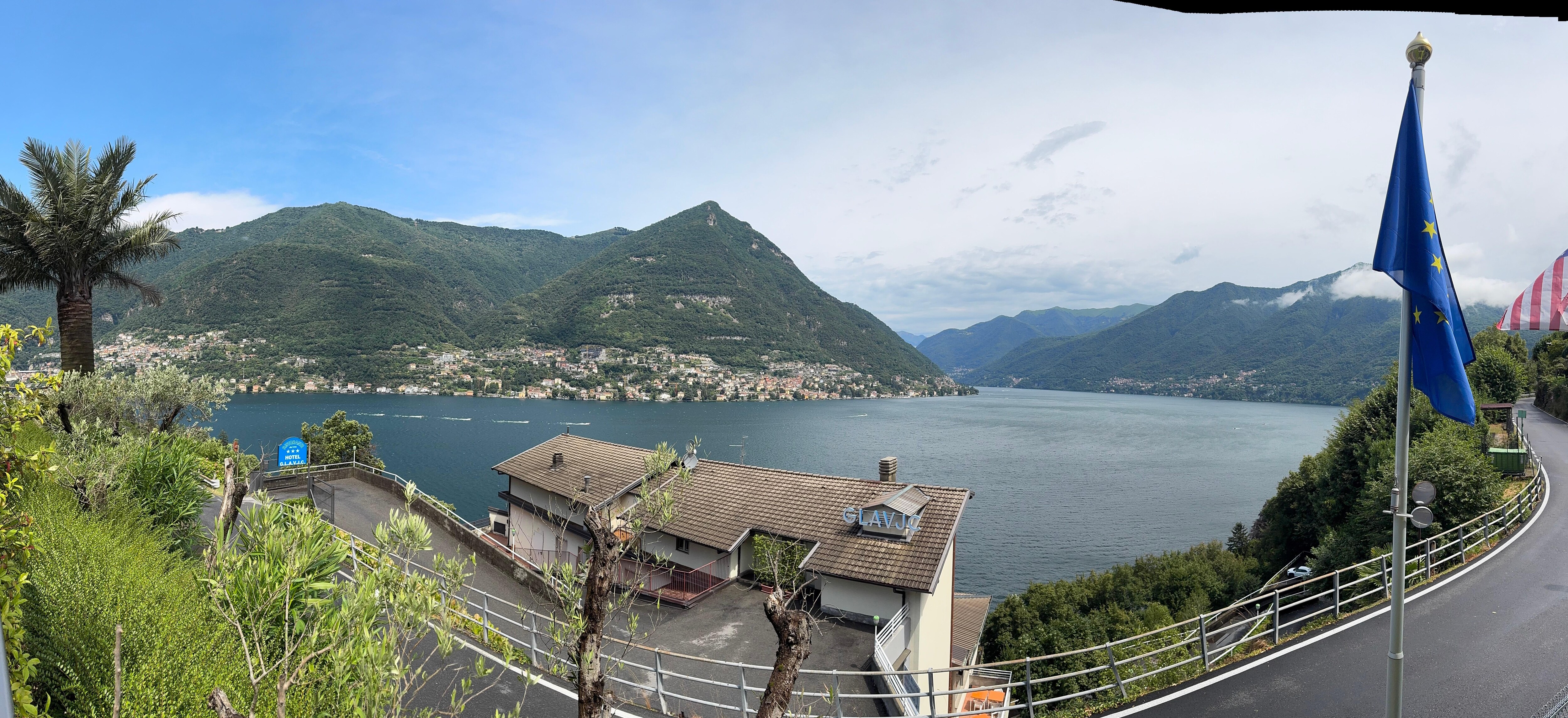 View from our room terrace