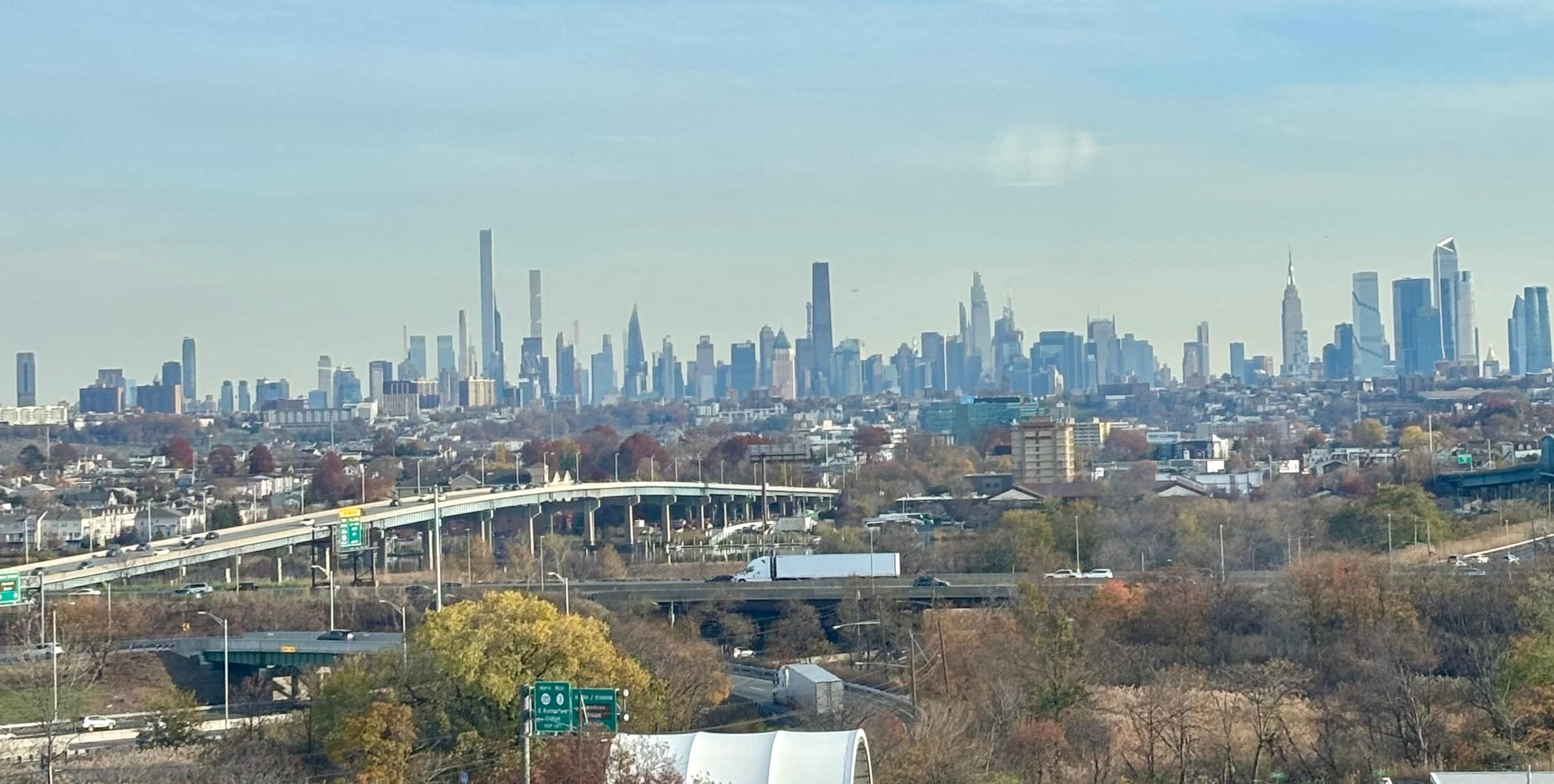 NYC view from the window