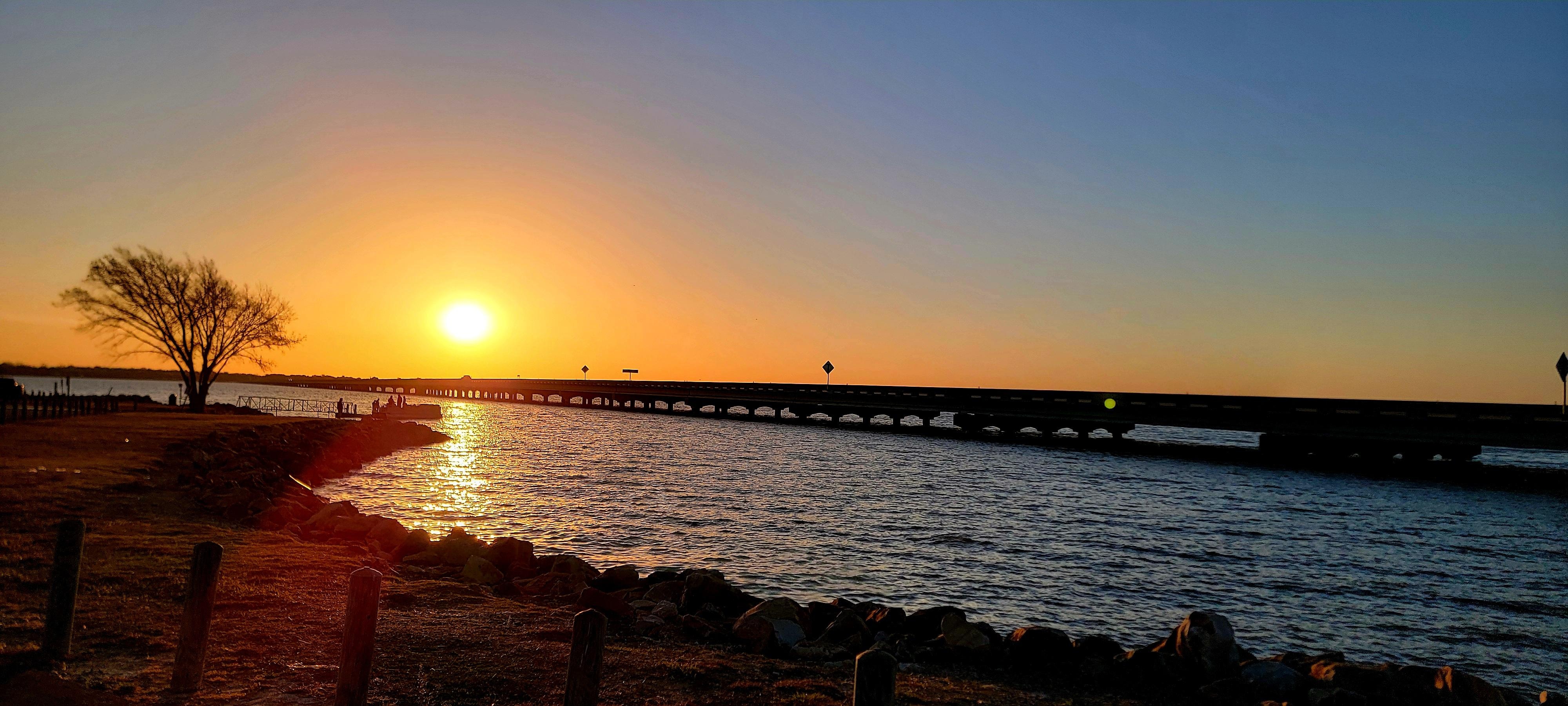 Beautiful morning at the lake. 