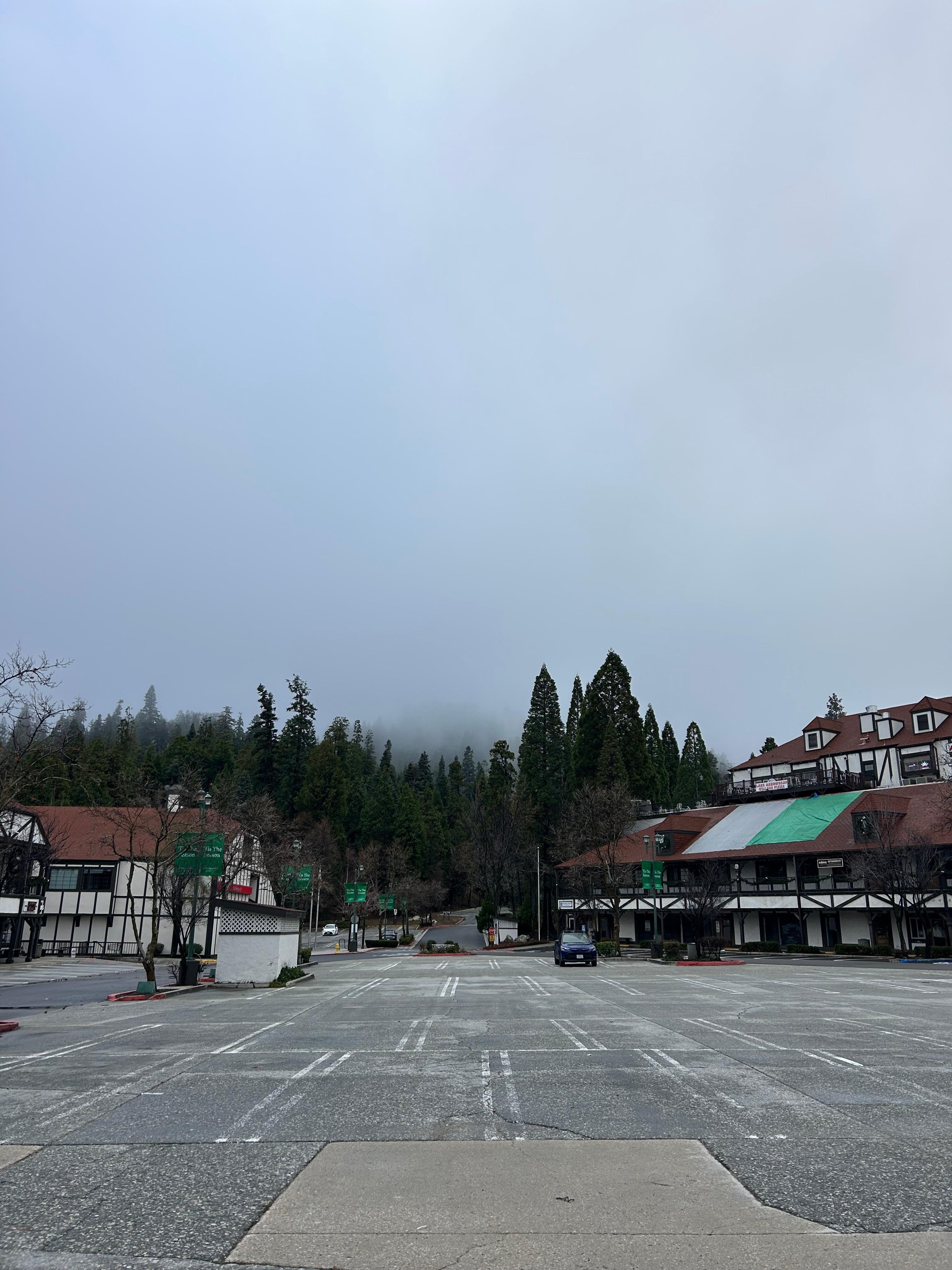 Lake arrowhead village was very close by took us about 5 minutes or so to get there. 