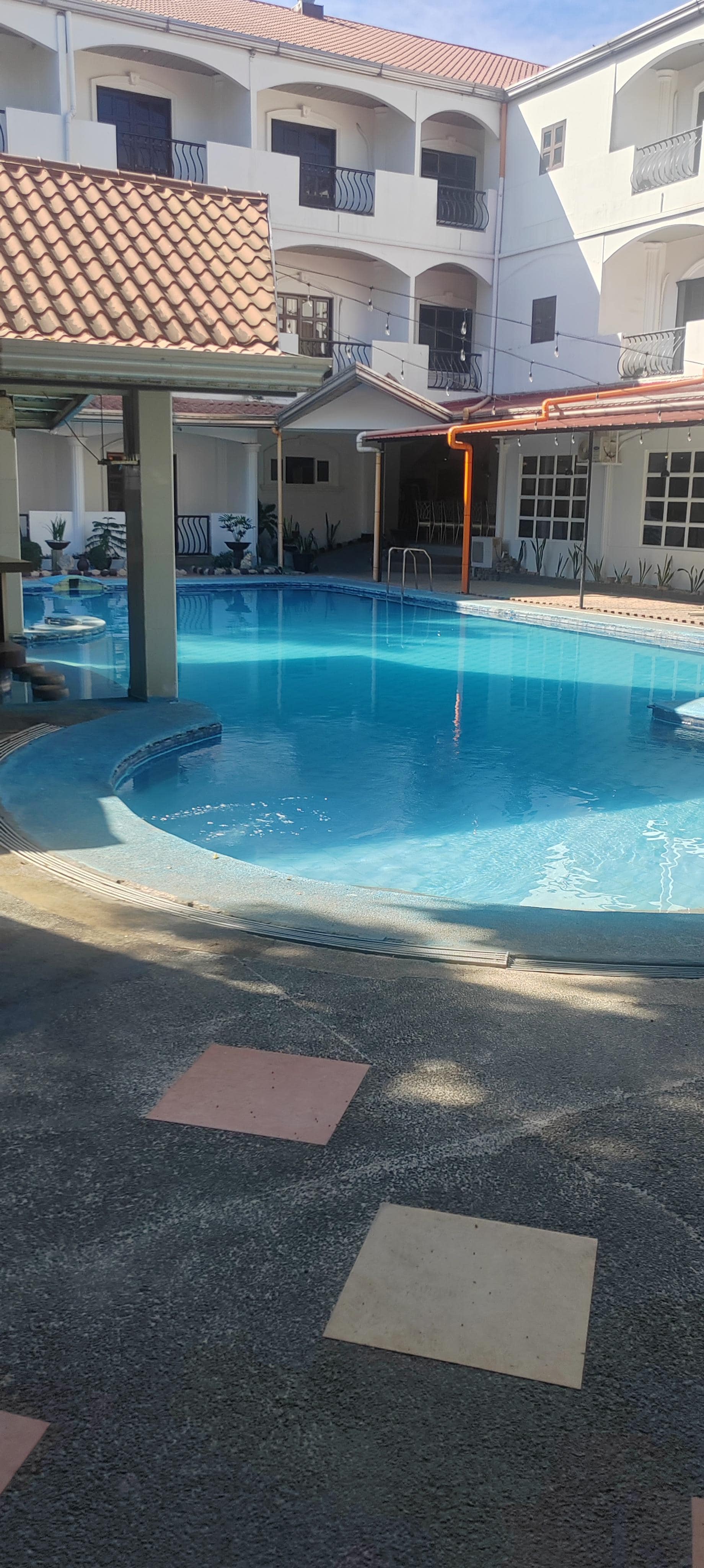 Swimming pool from different angle 