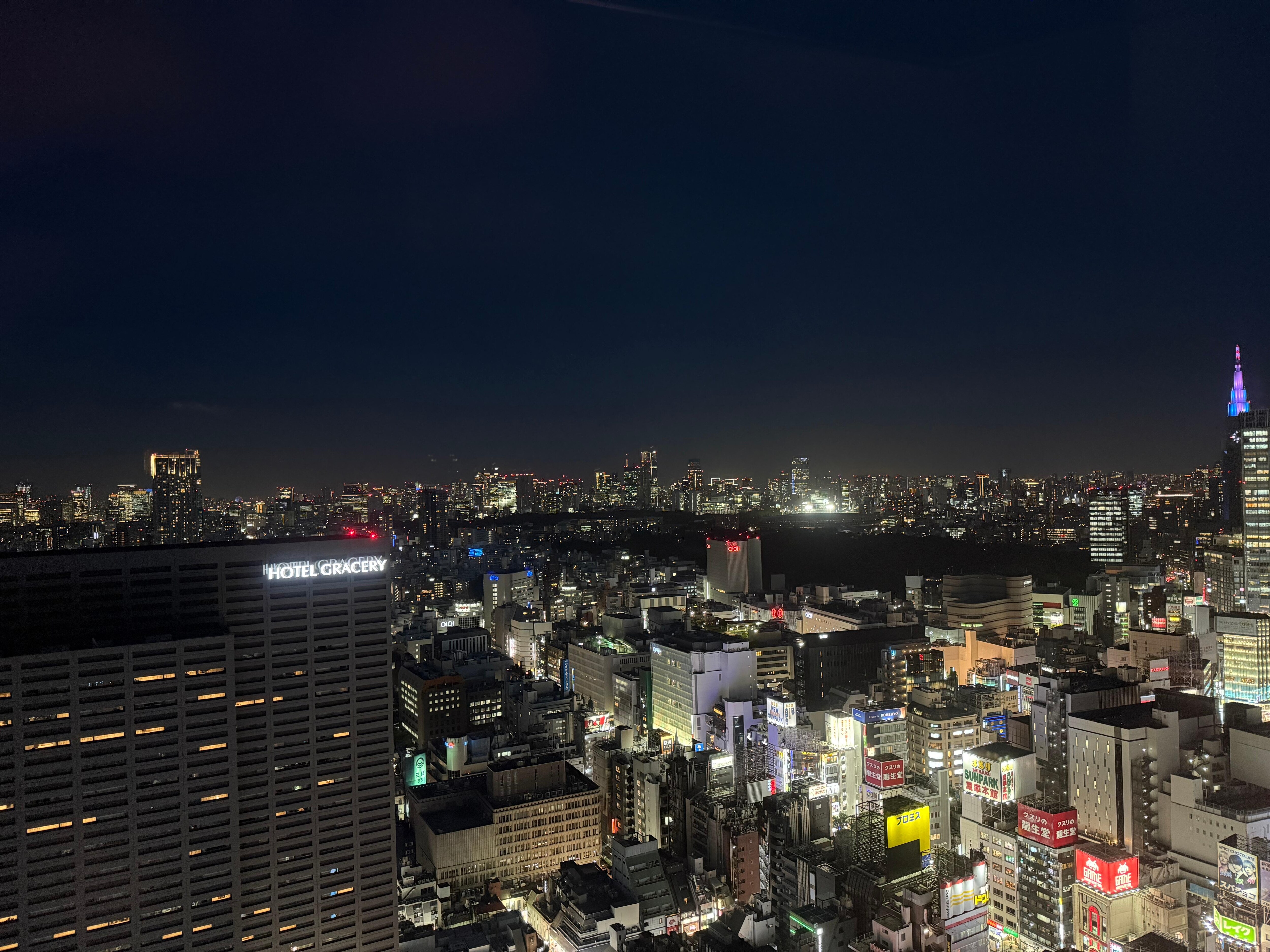 View from hotel room