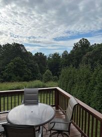 View from back deck