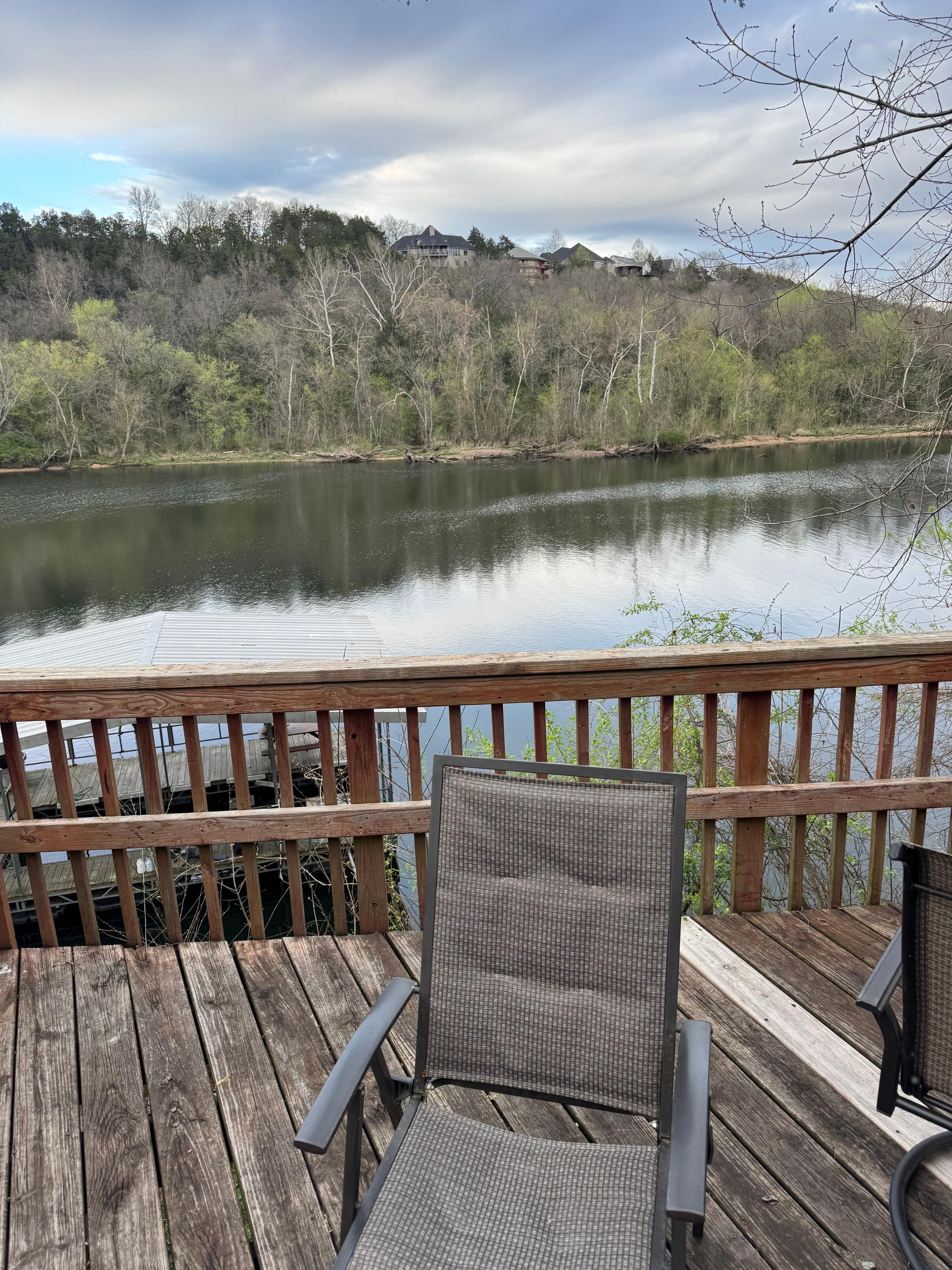 View from one of the decks. 