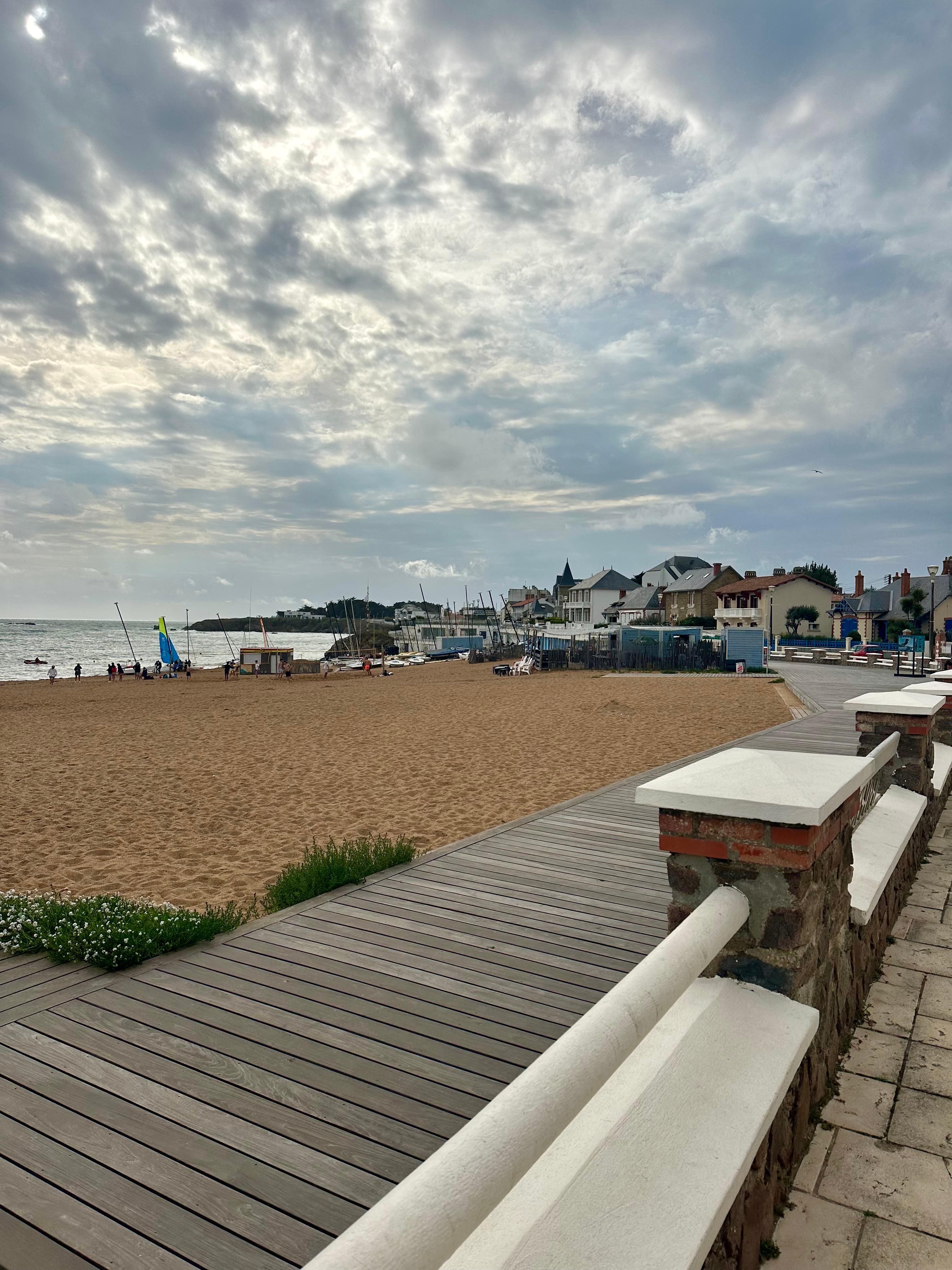 Esplanade outside the propery