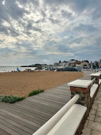 Esplanade outside the propery