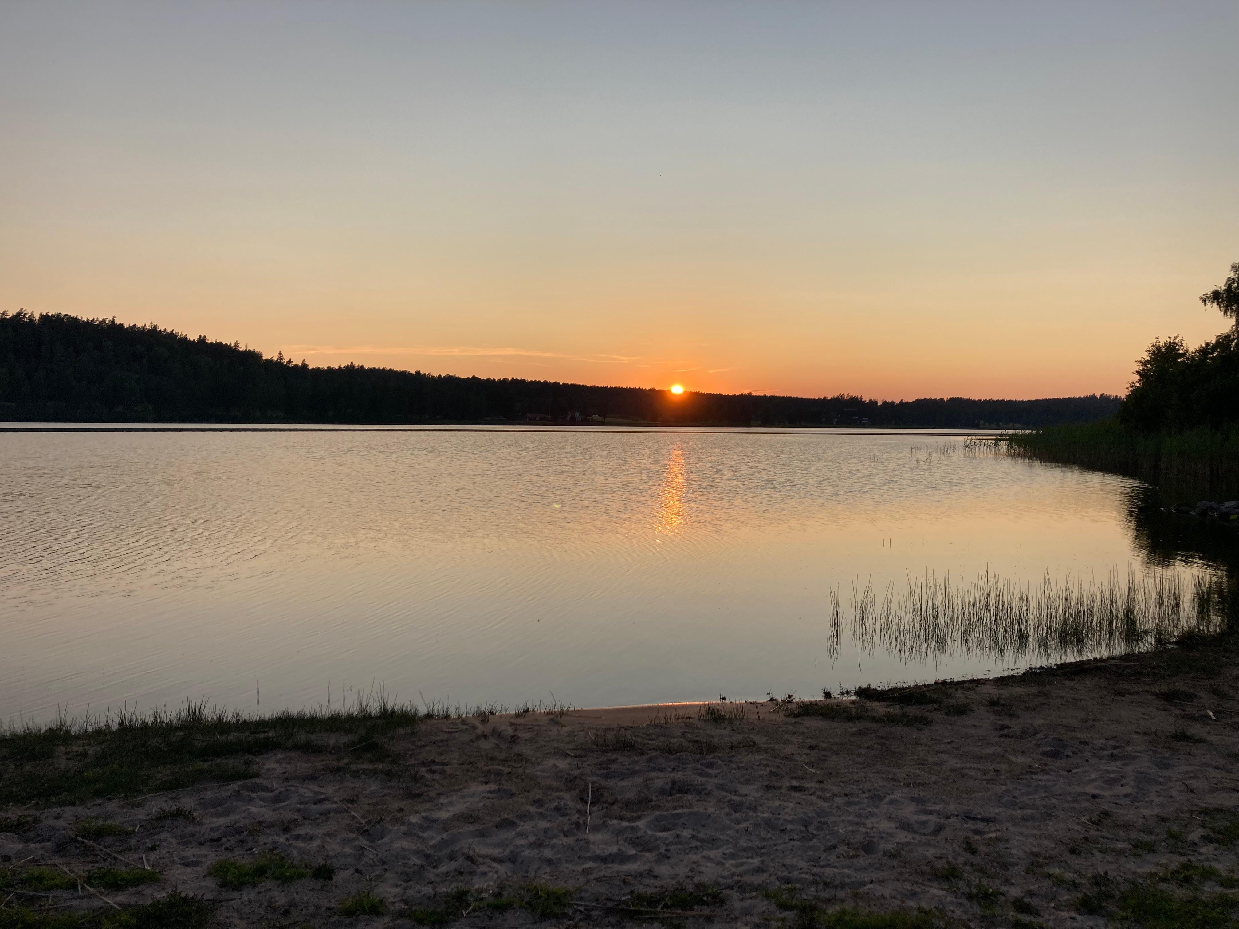 Sonnenuntergang am See