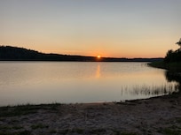 Sonnenuntergang am See