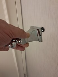 Towel rack came off the wall