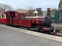 Steam train to Port Erin