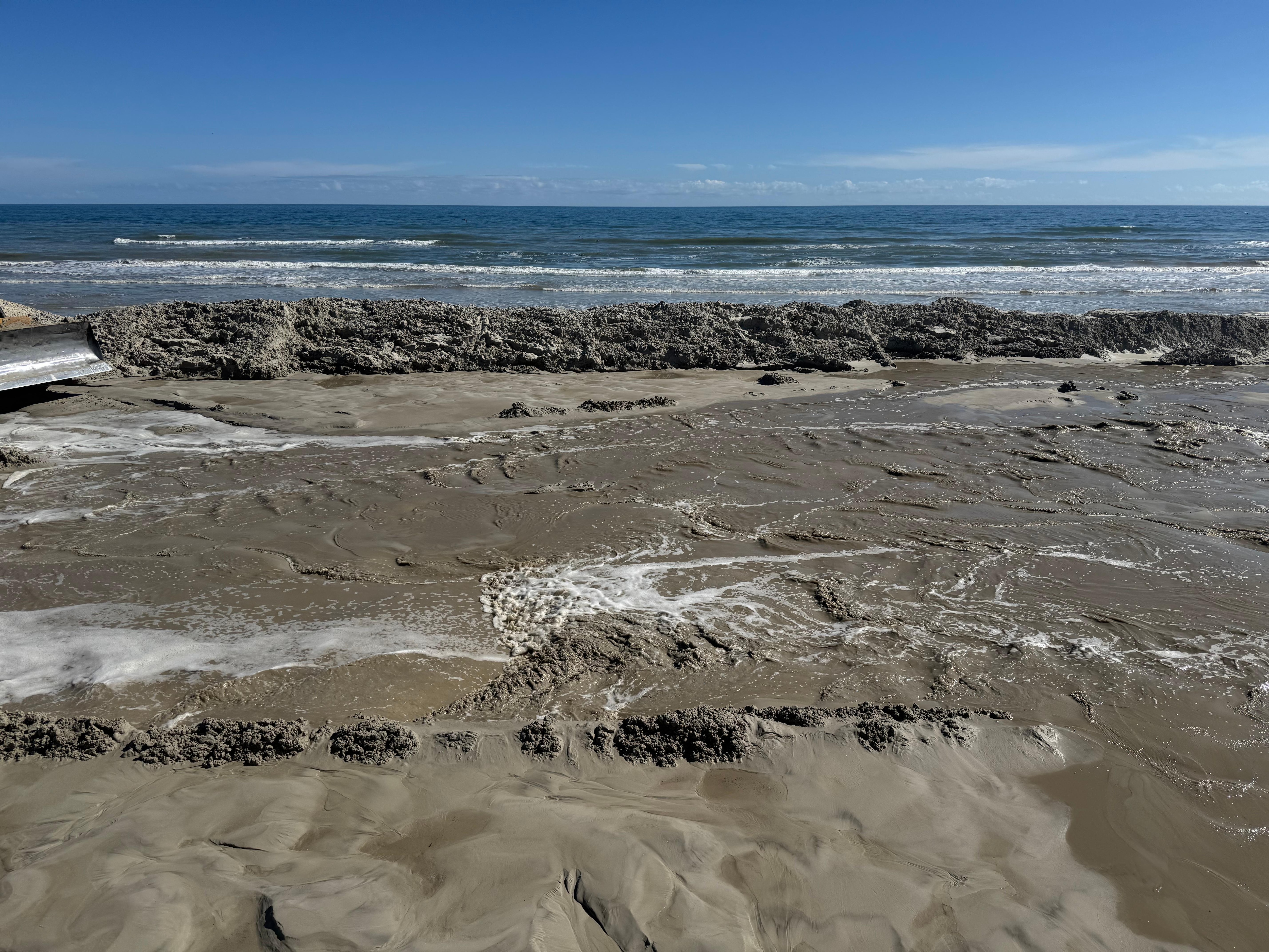 Bean under construction infront of property 